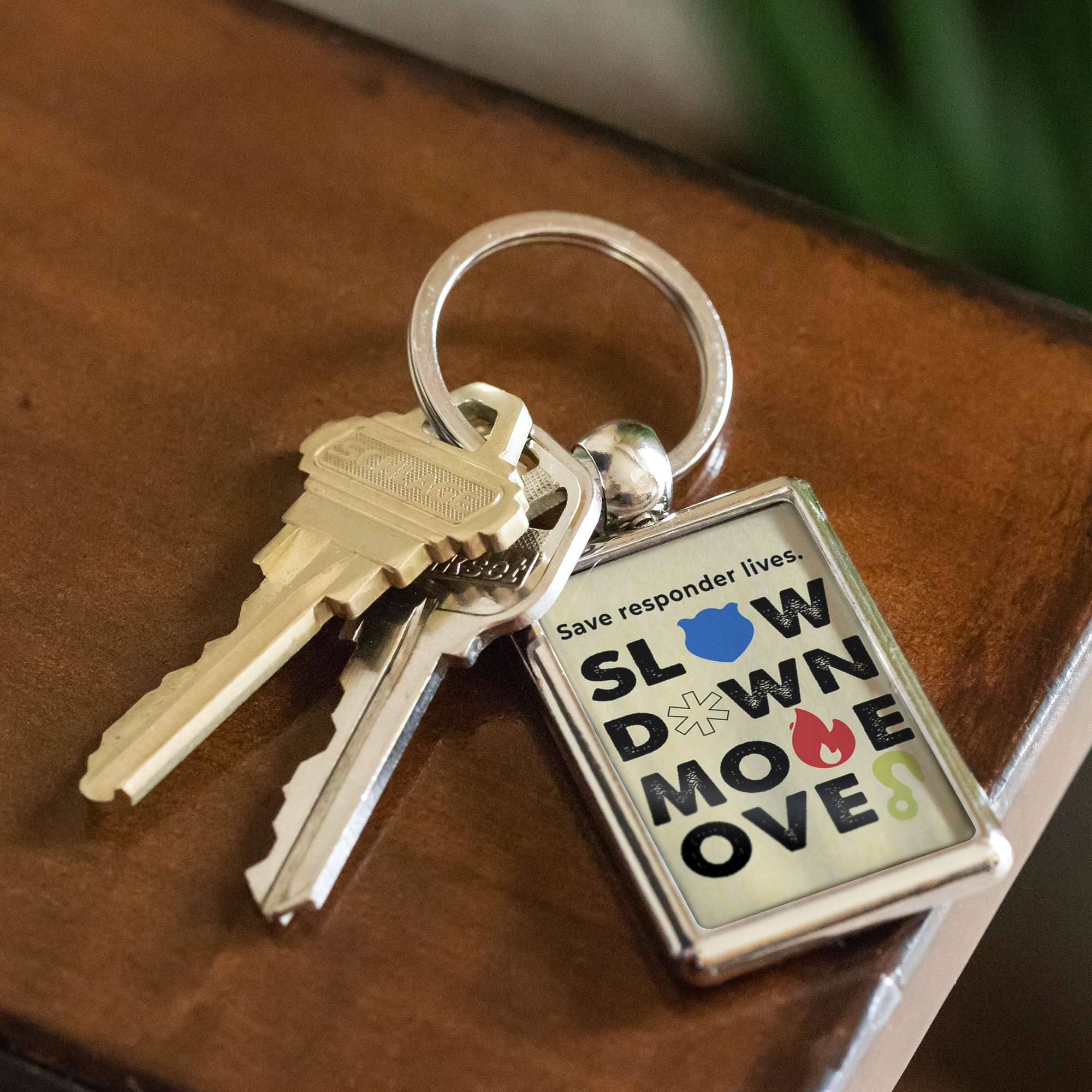 Save Responders Lives Keychain