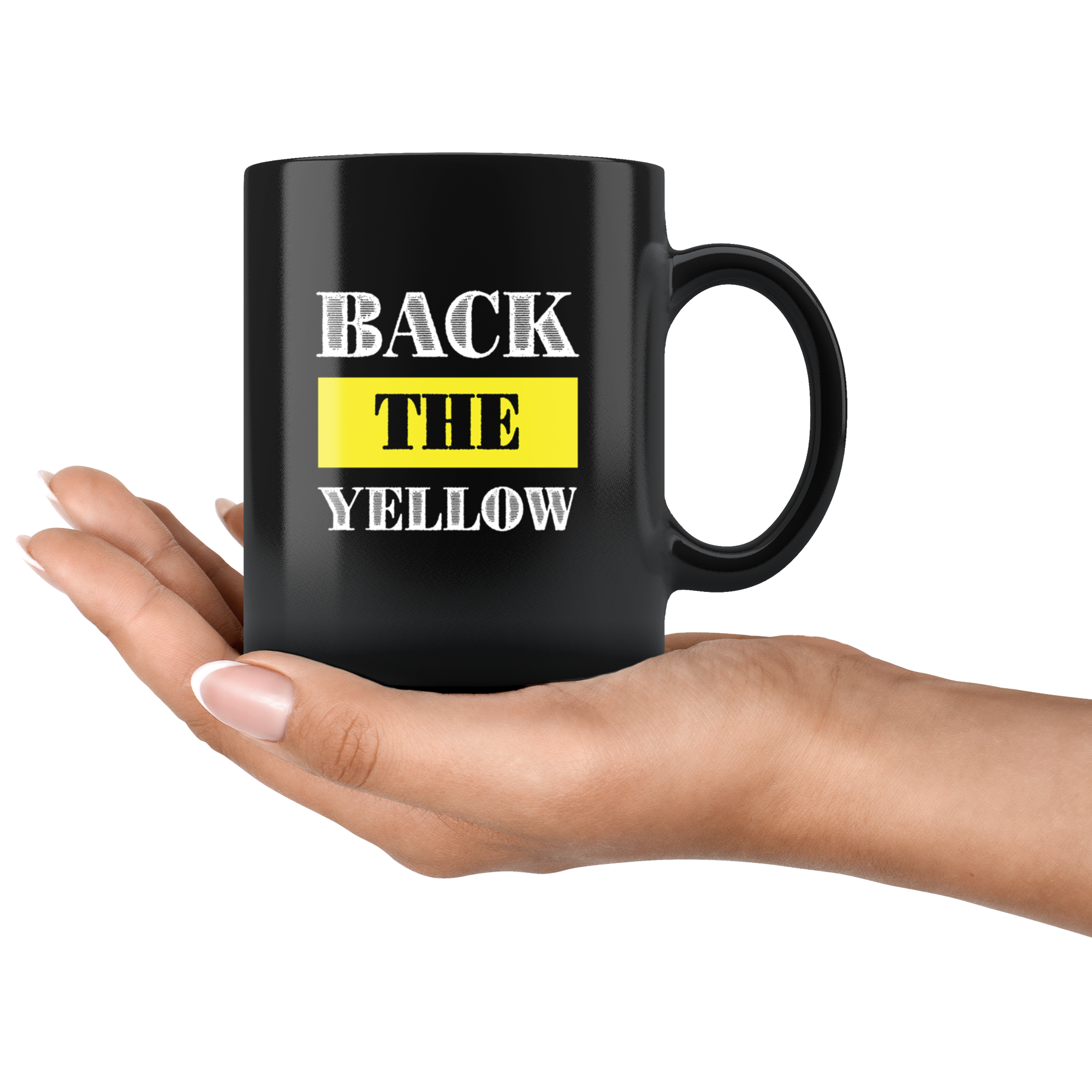 Back The Yellow Mug