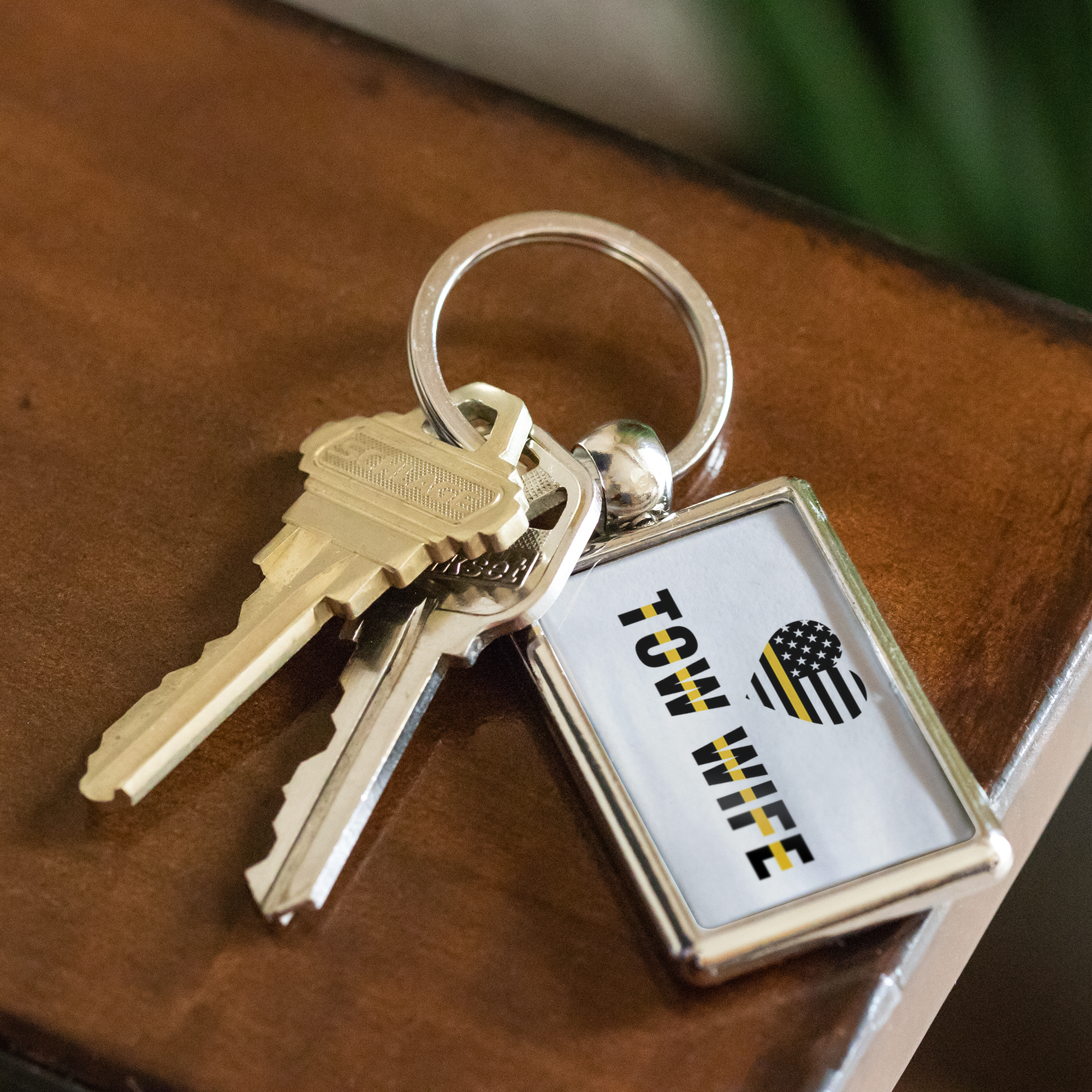 Proud Tow Wife Keychain