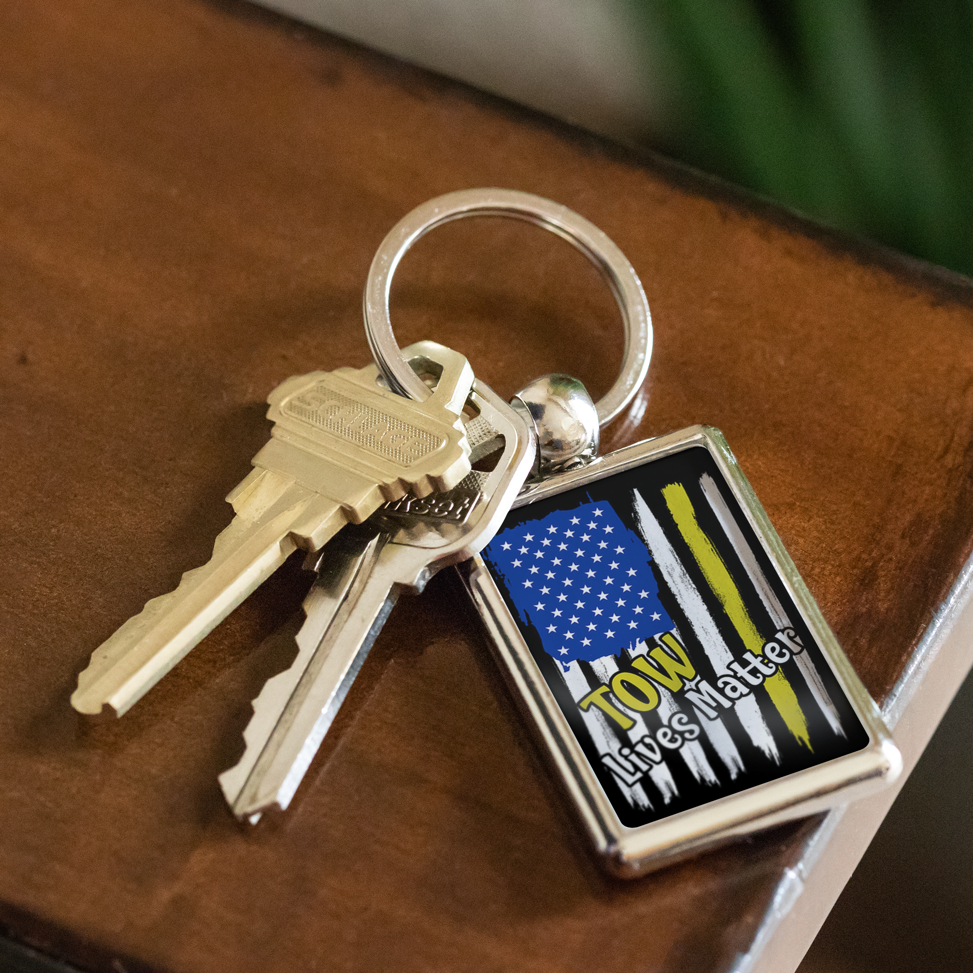 Towlivesmatter Keychain