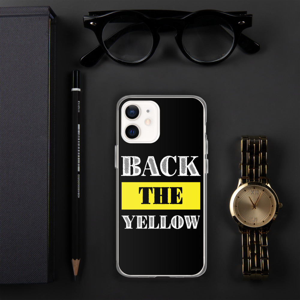 Back The Yellow iPhone Case