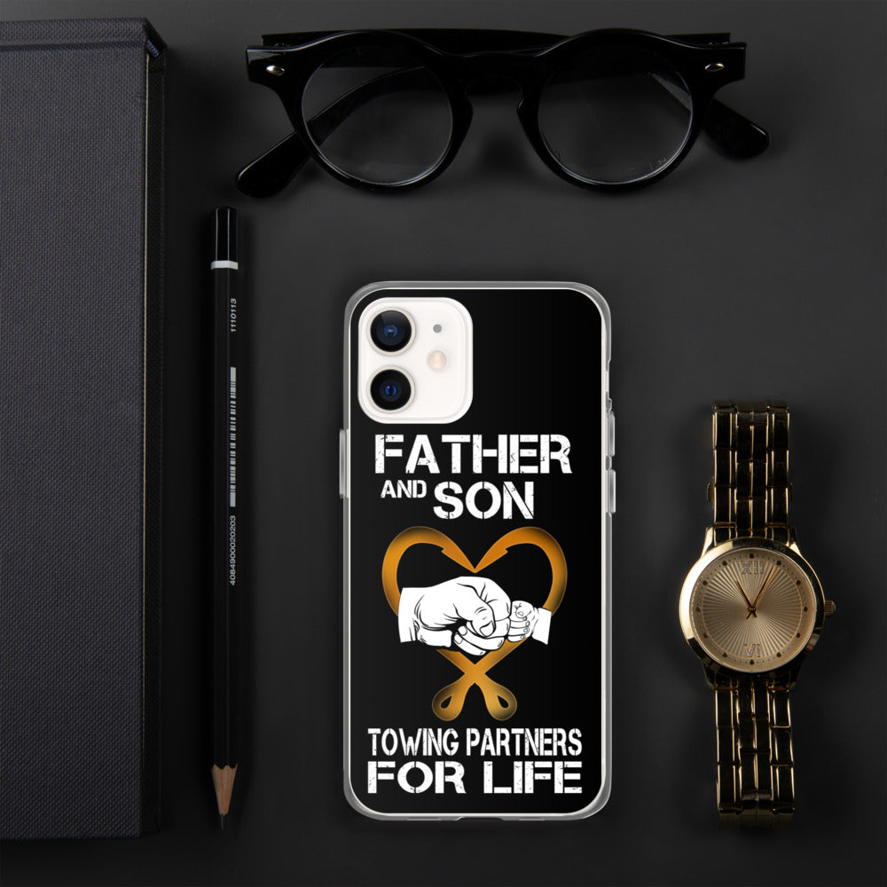 Father and Son iPhone Case
