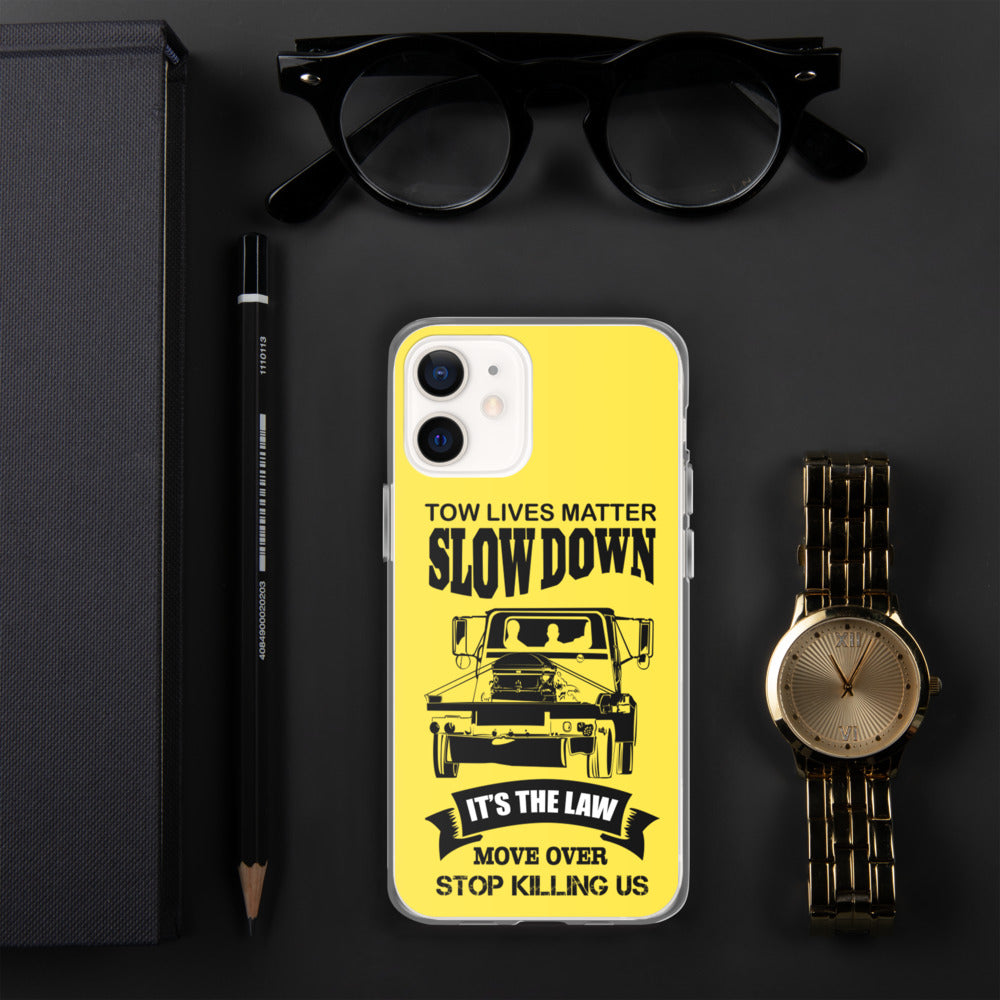 Slow down move over iPhone Case