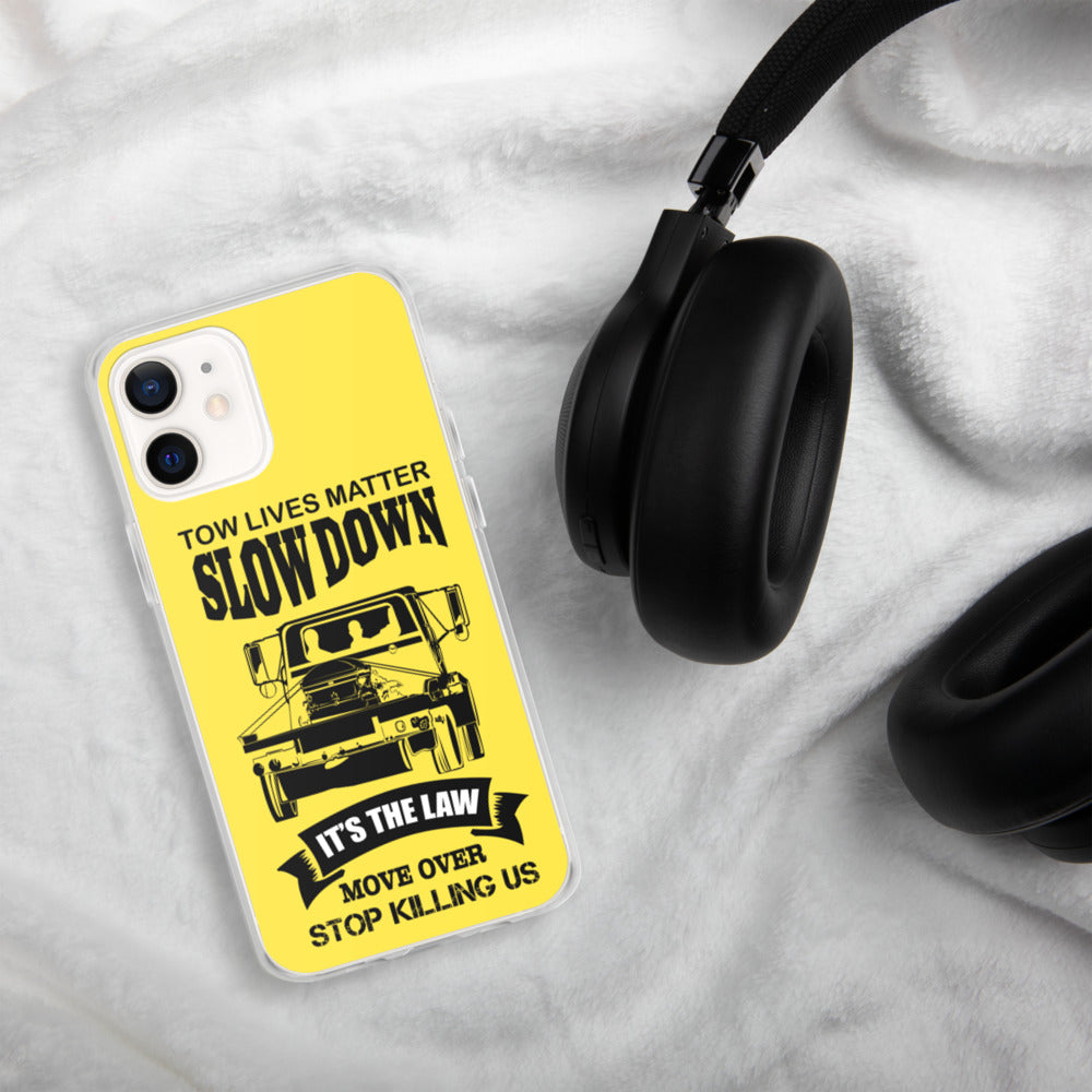 Slow down move over iPhone Case