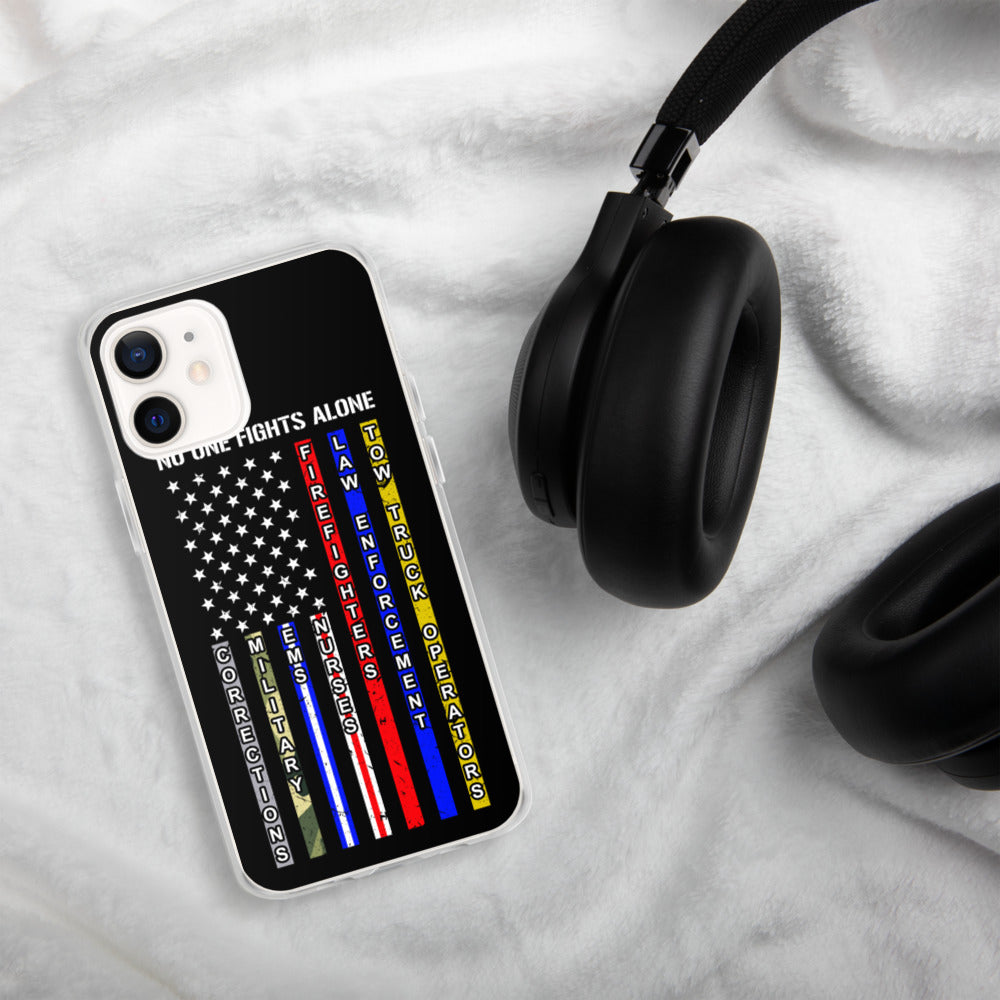 No One Fights Alone iPhone Case