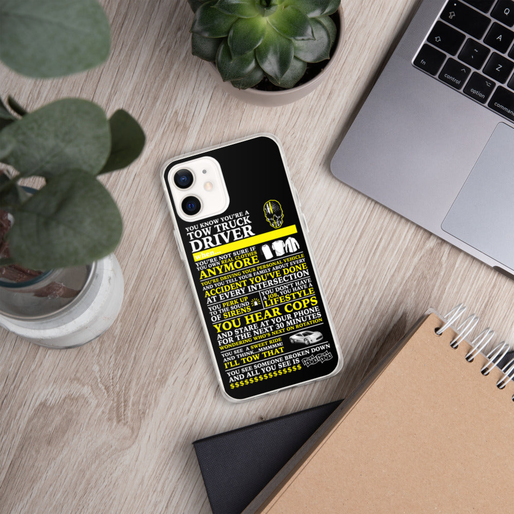 Tow Operator iPhone Case