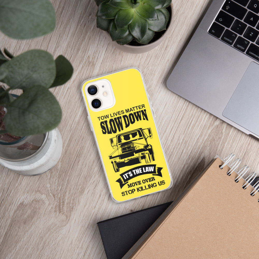 Slow down move over iPhone Case