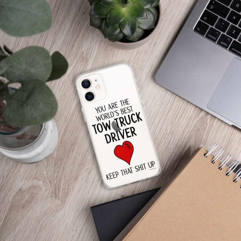 Tow Truck Driver iPhone Case