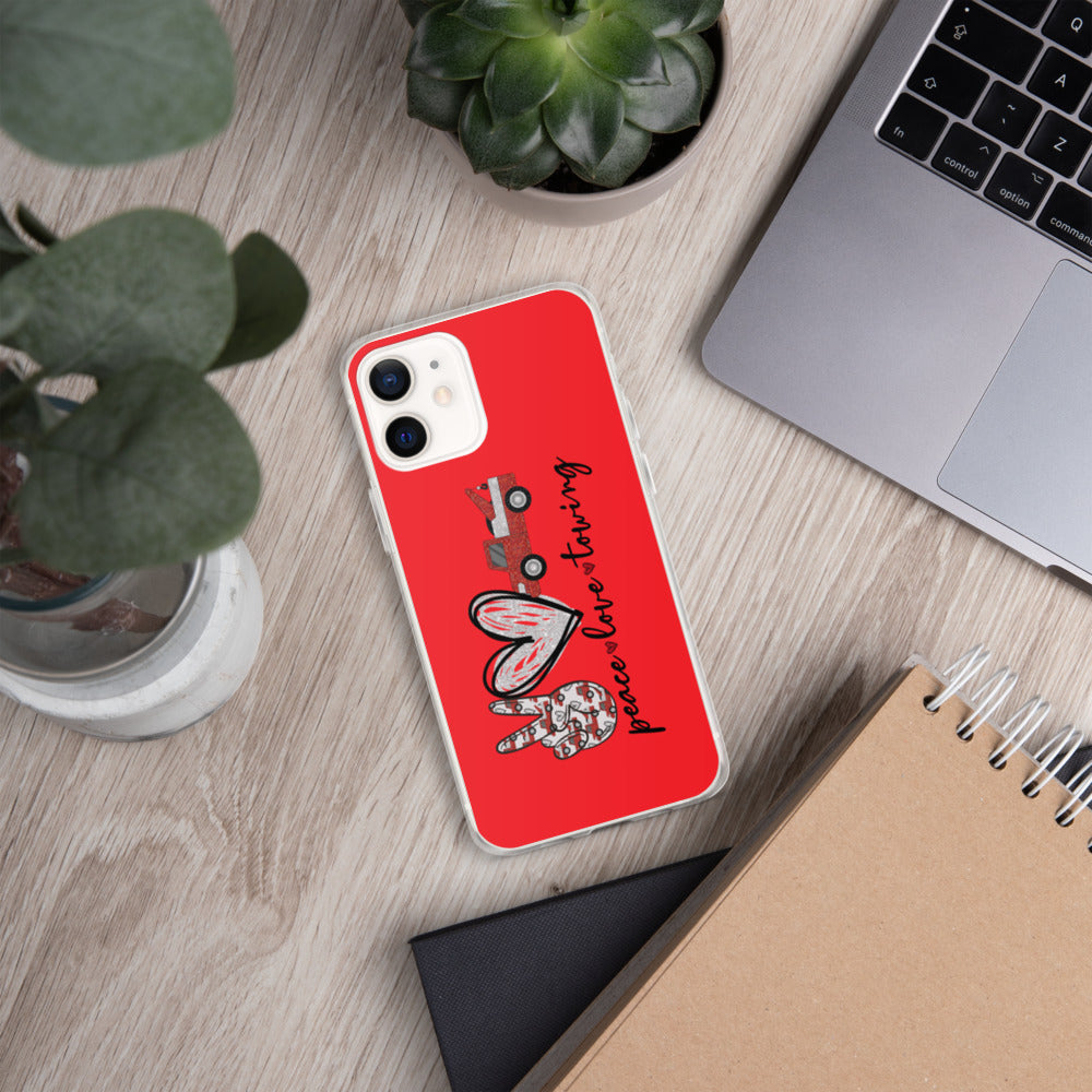 Peace Love Towing iPhone Case