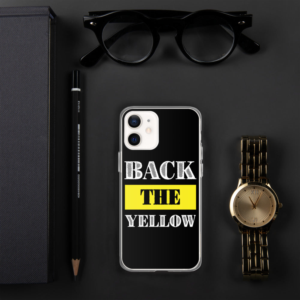 Back The Yellow iPhone Case