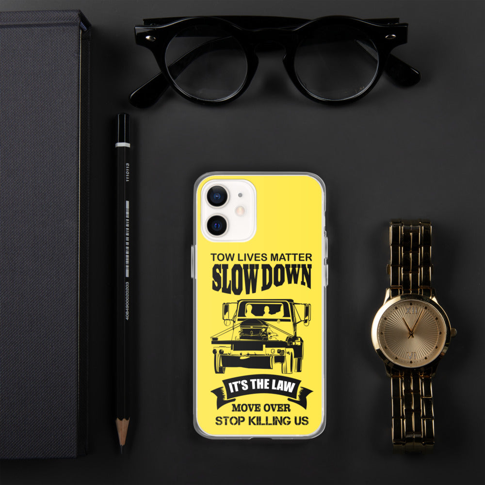 Slow down move over iPhone Case