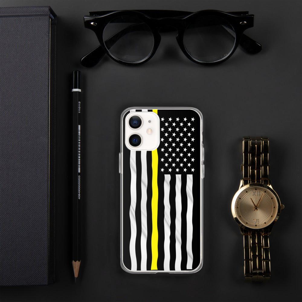Yellow Line iPhone Case