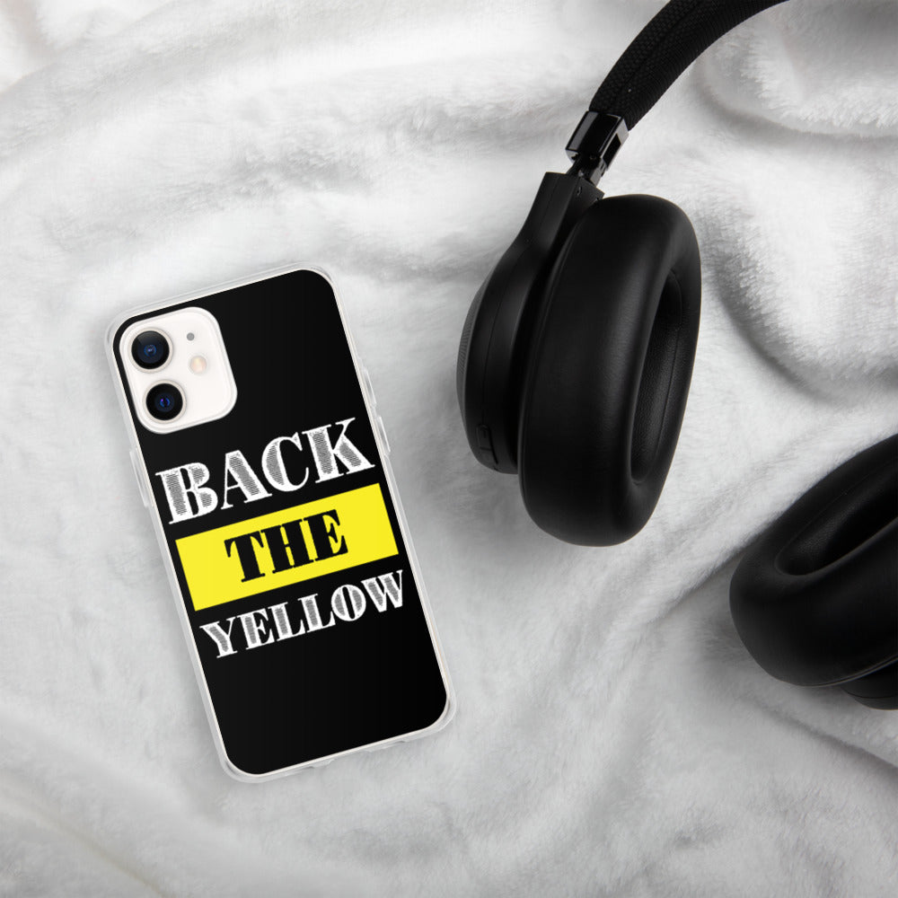 Back The Yellow iPhone Case