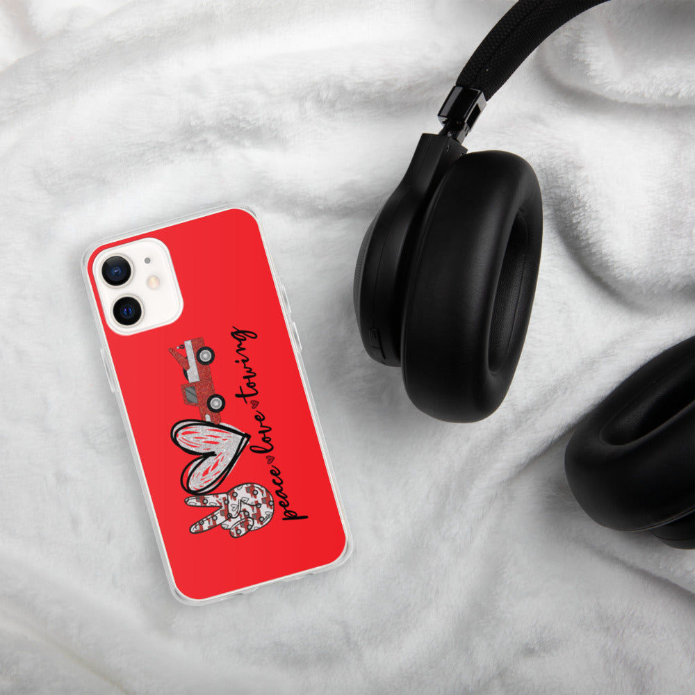 Peace Love Towing iPhone Case