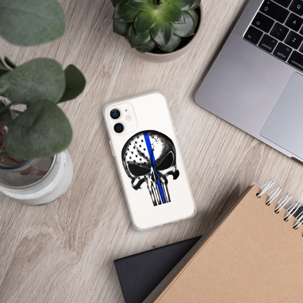 Thin Blue Line iPhone Case