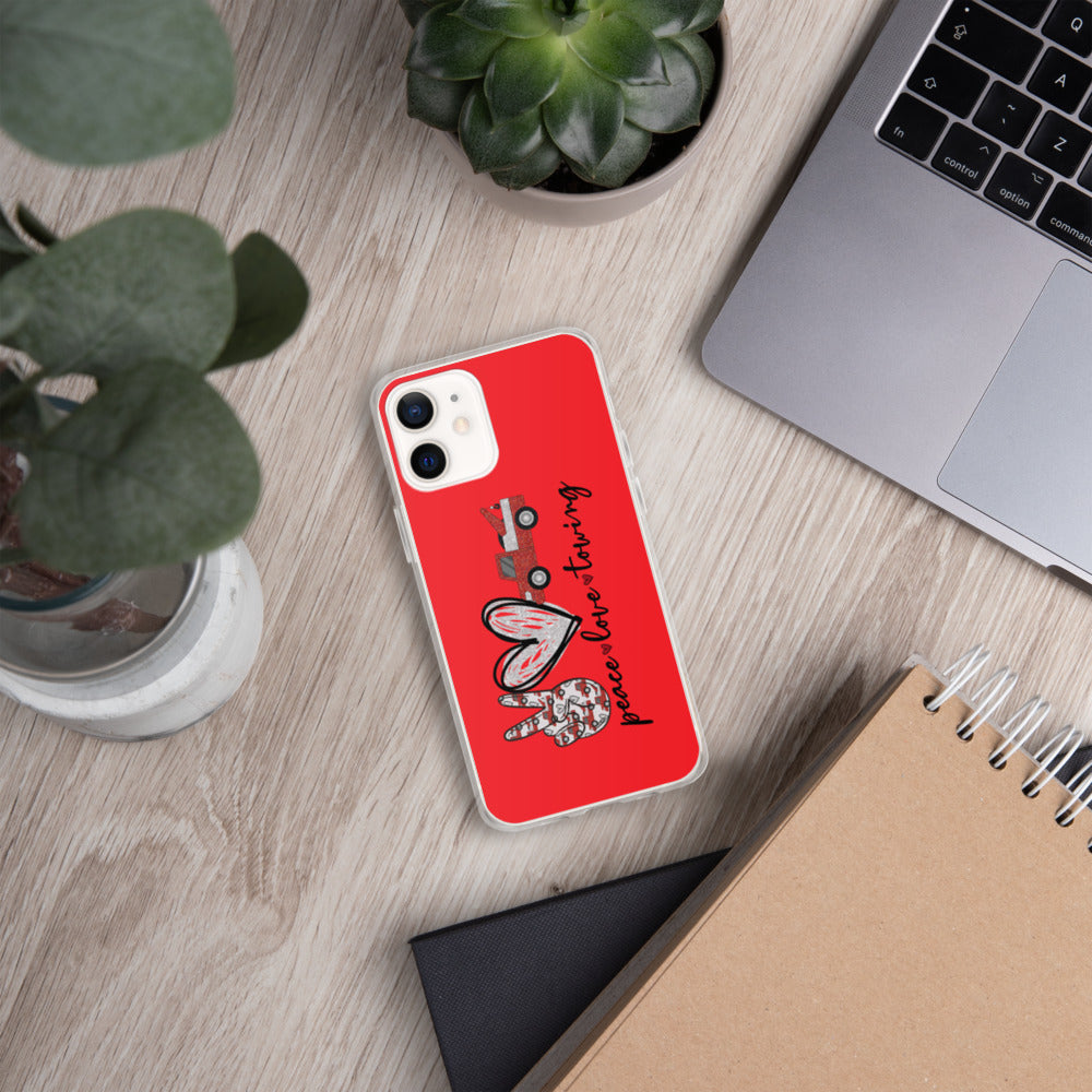 Peace Love Towing iPhone Case