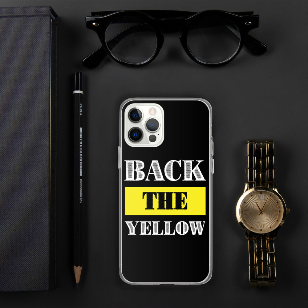 Back The Yellow iPhone Case