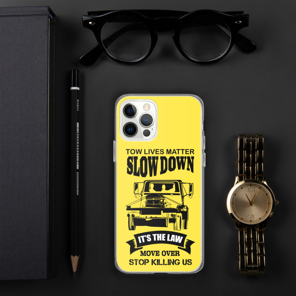 Slow down move over iPhone Case