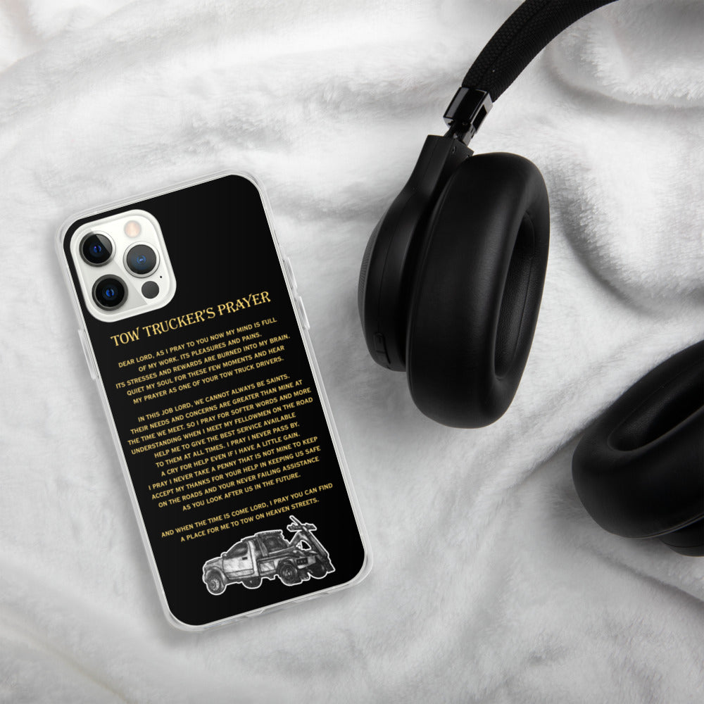Tow Operator Prayer iPhone Case