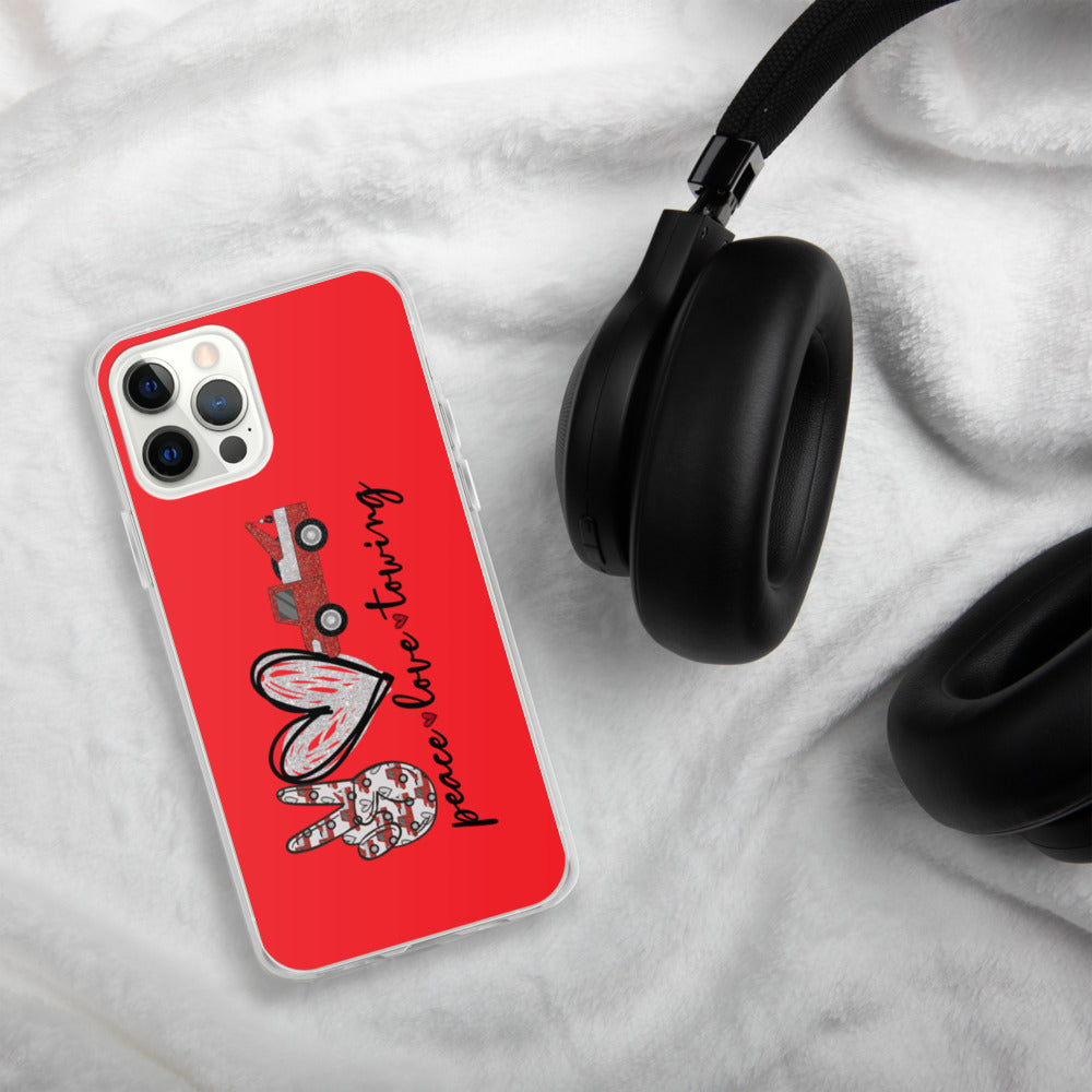 Peace Love Towing iPhone Case