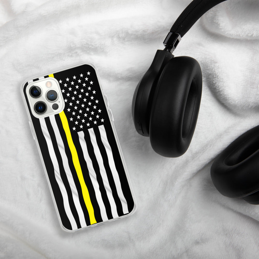 Yellow Line iPhone Case