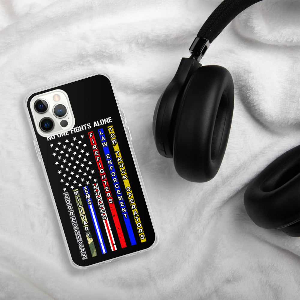 No One Fights Alone iPhone Case