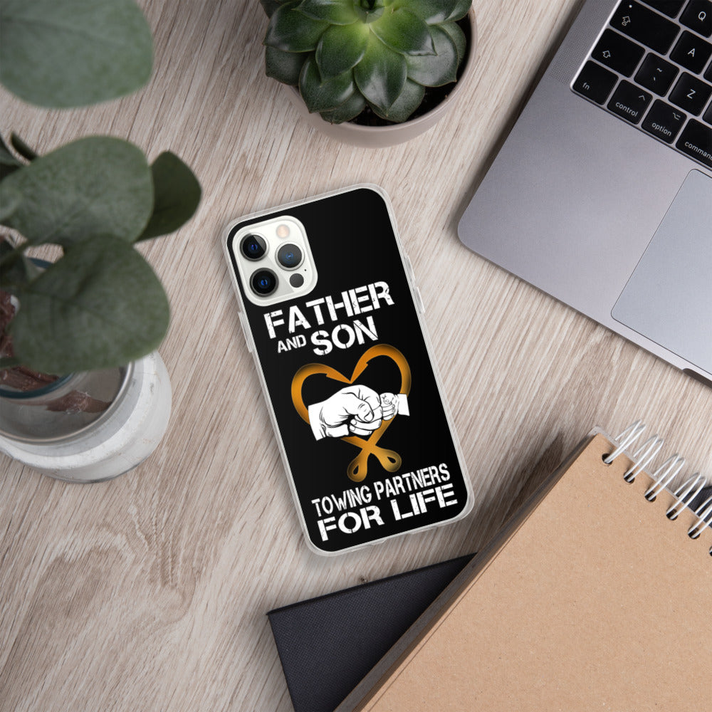 Father and Son iPhone Case