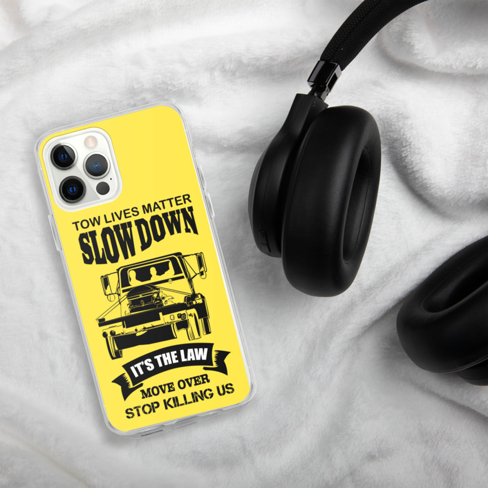 Slow down move over iPhone Case