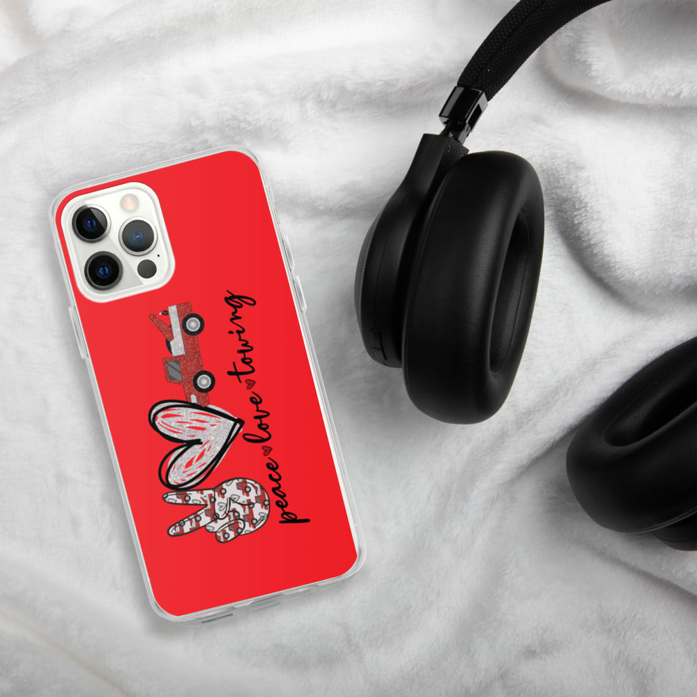 Peace Love Towing iPhone Case
