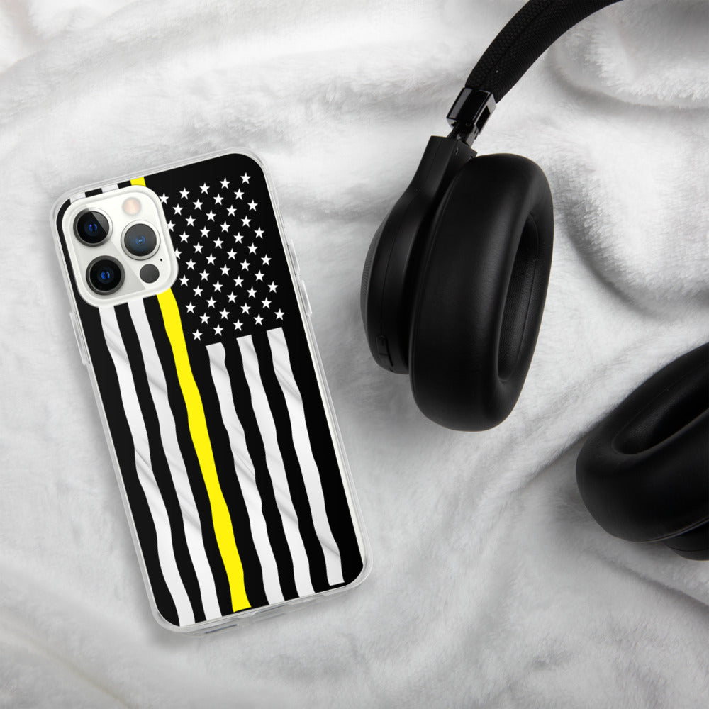 Yellow Line iPhone Case