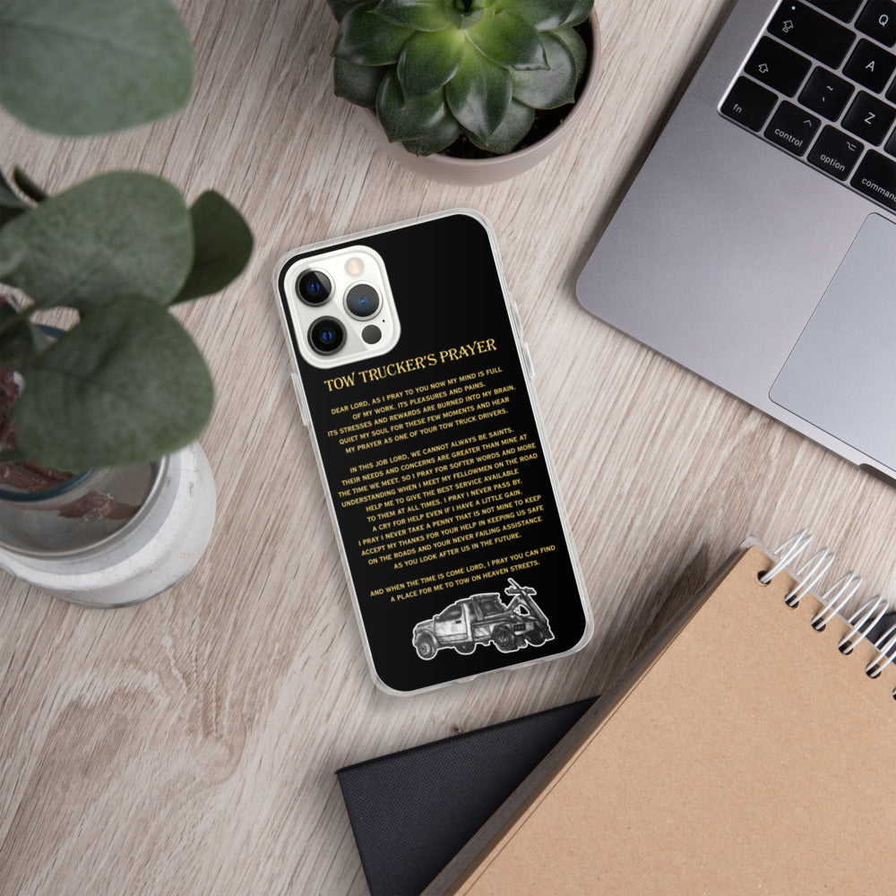 Tow Operator Prayer iPhone Case