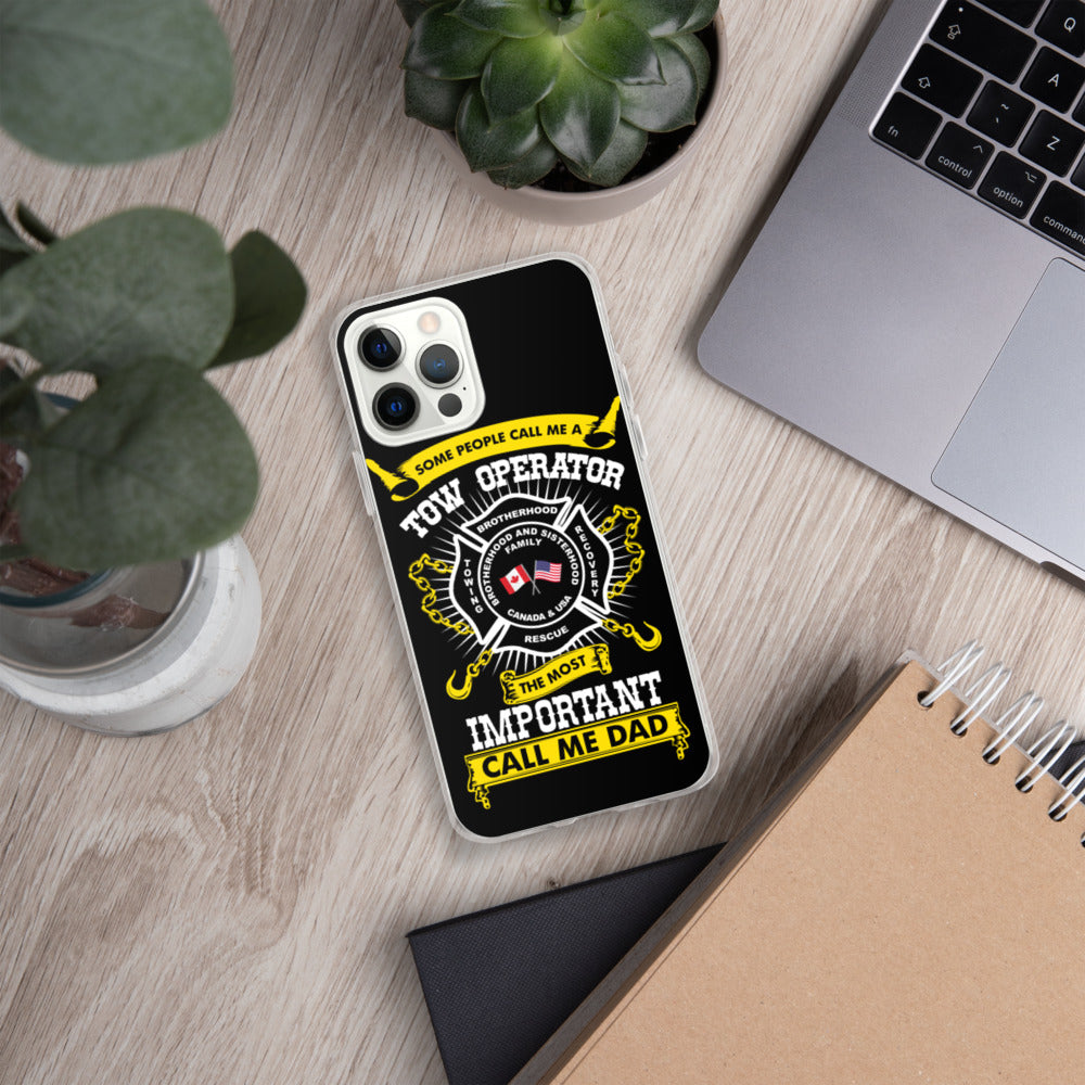 Proud Tow Dad iPhone Case