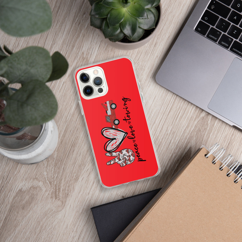 Peace Love Towing iPhone Case