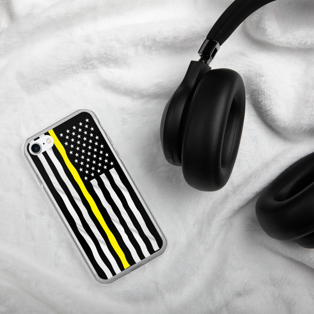 Yellow Line iPhone Case
