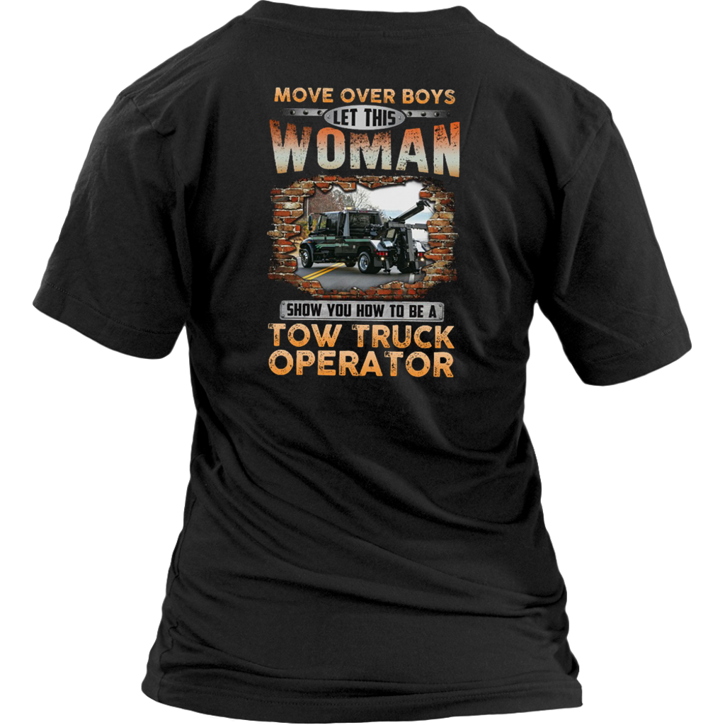 Tow Truck Operator Women Shirt