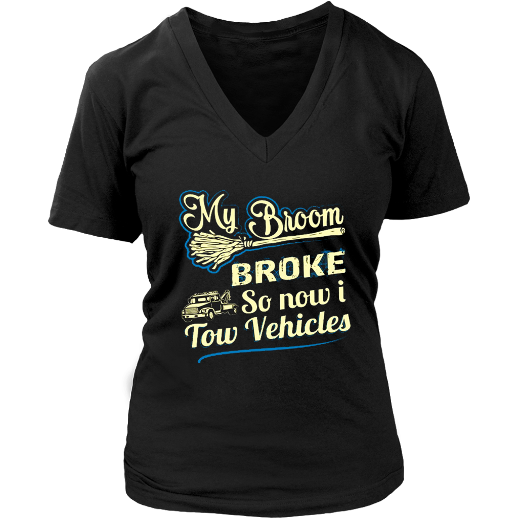 My Broom Broke so now I Tow Vehicles