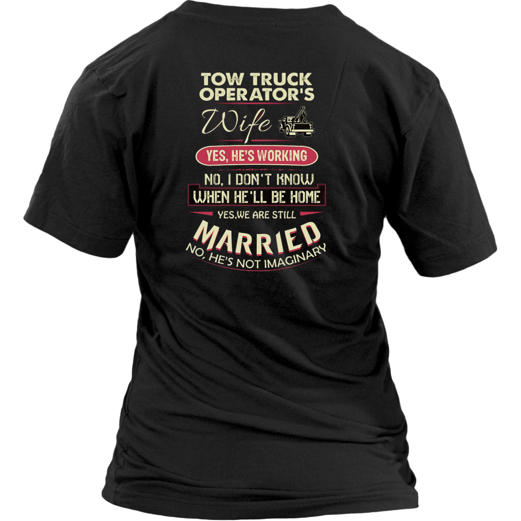Cute Tow Truck Operator's Wife
