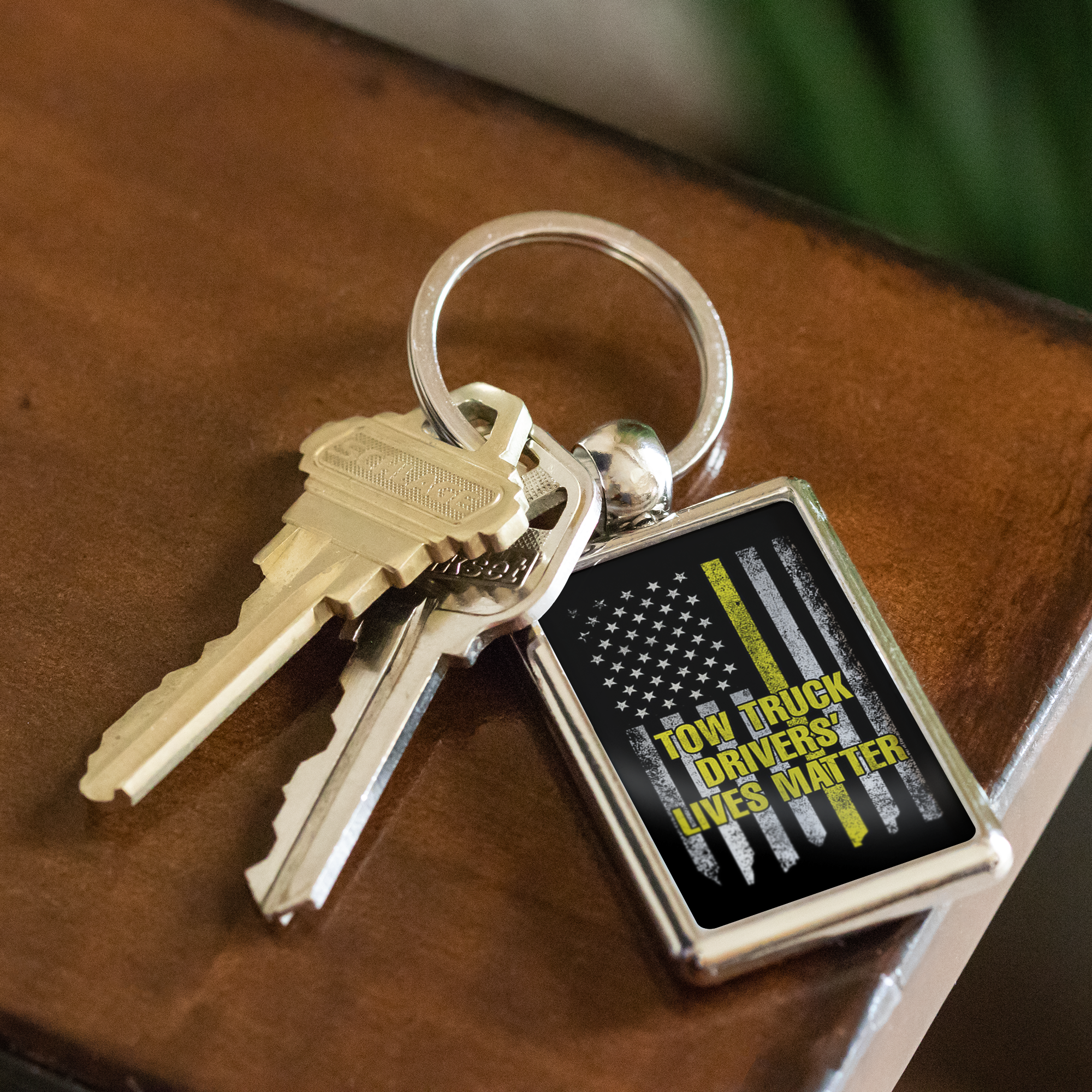 Proud Tow Operator Keychain