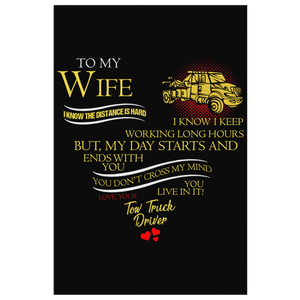 Proud Tow Wife Canvas Canvas