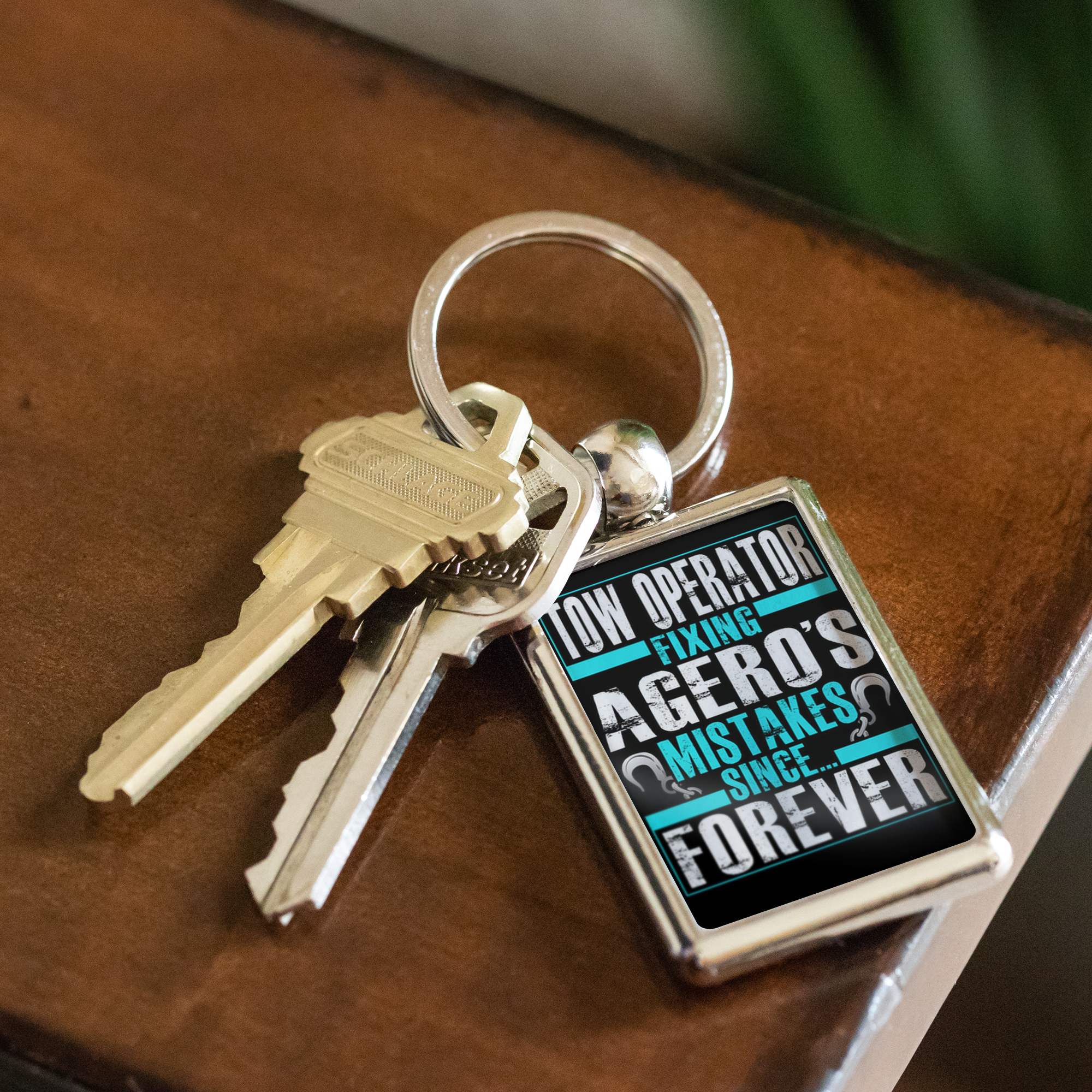 Towing Keychain
