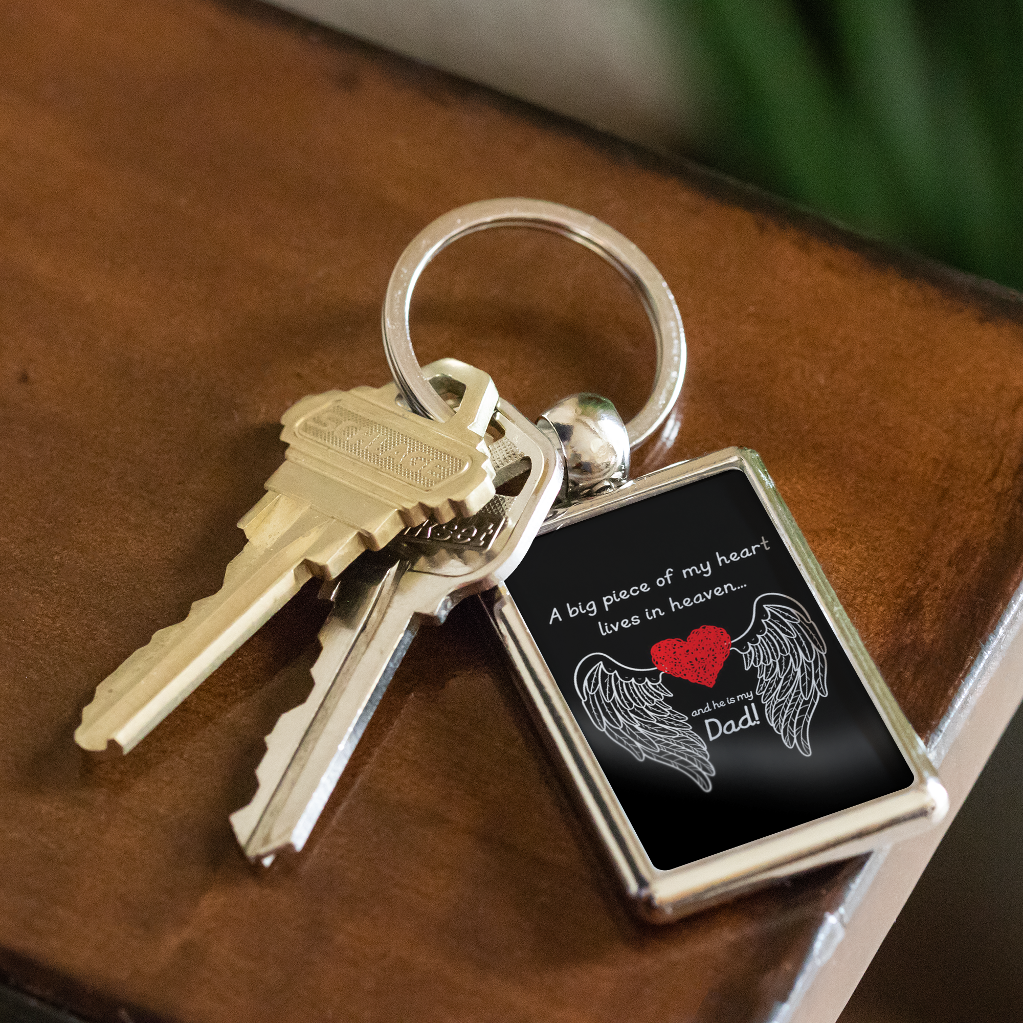 Big Piece Of My Heart Keychain