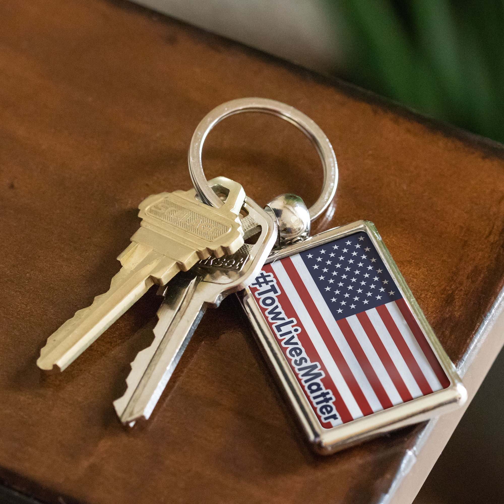 Towlivesmatter Keychain