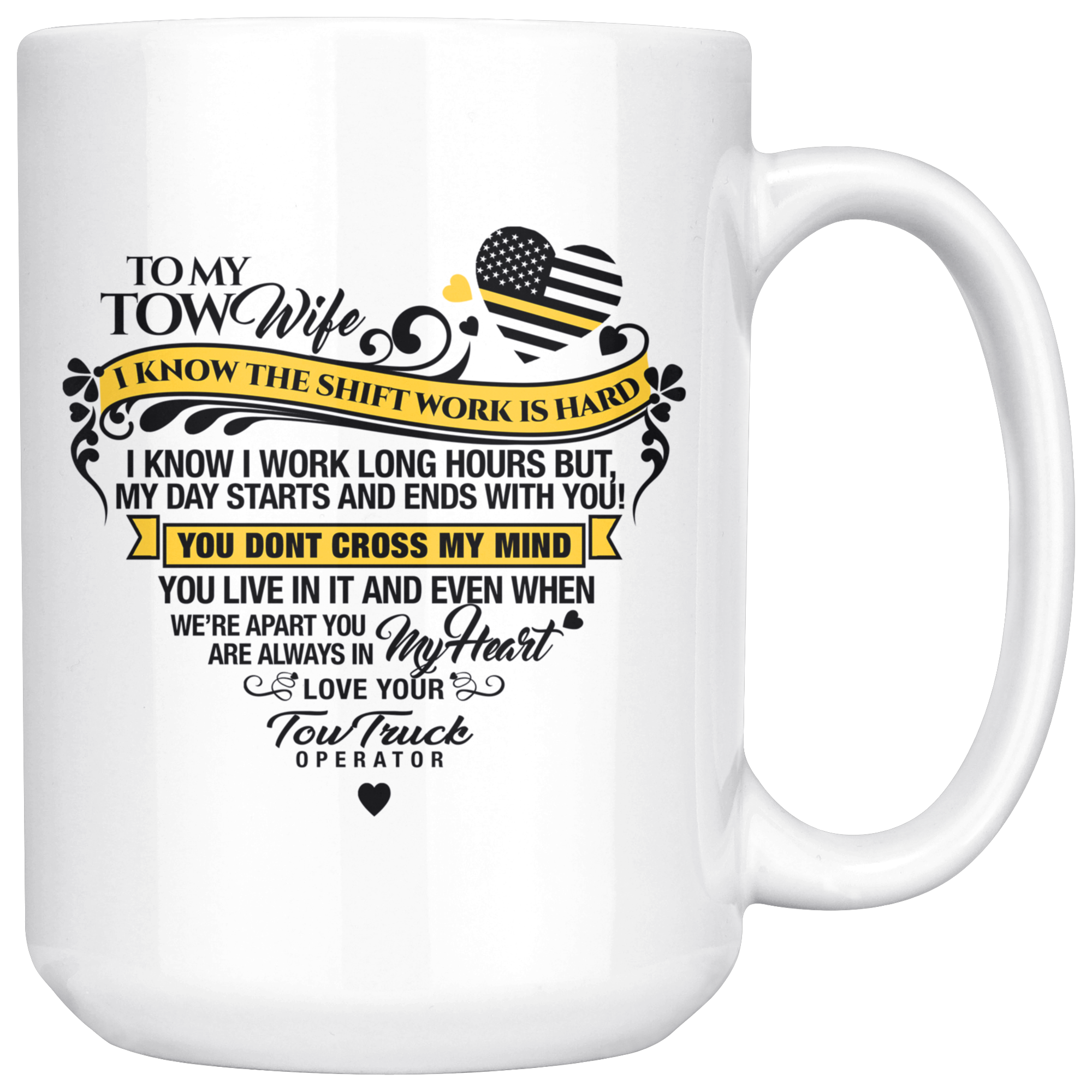 Proud Tow Wife Mug