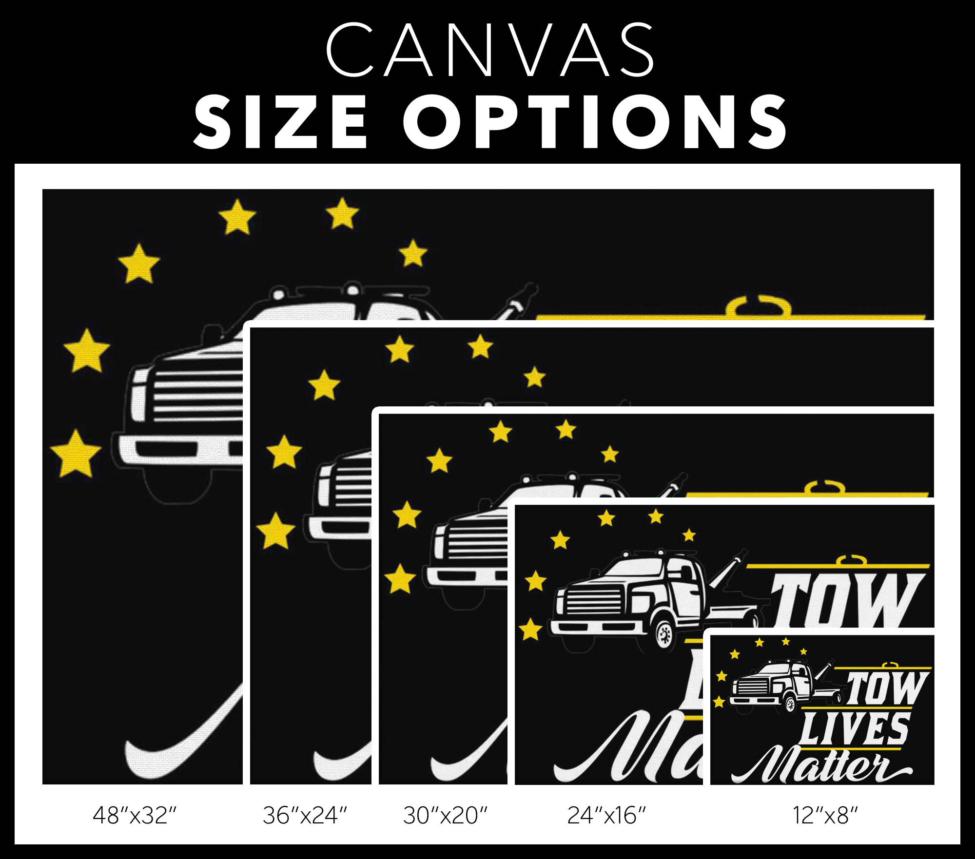 Towlivesmatter Canvas