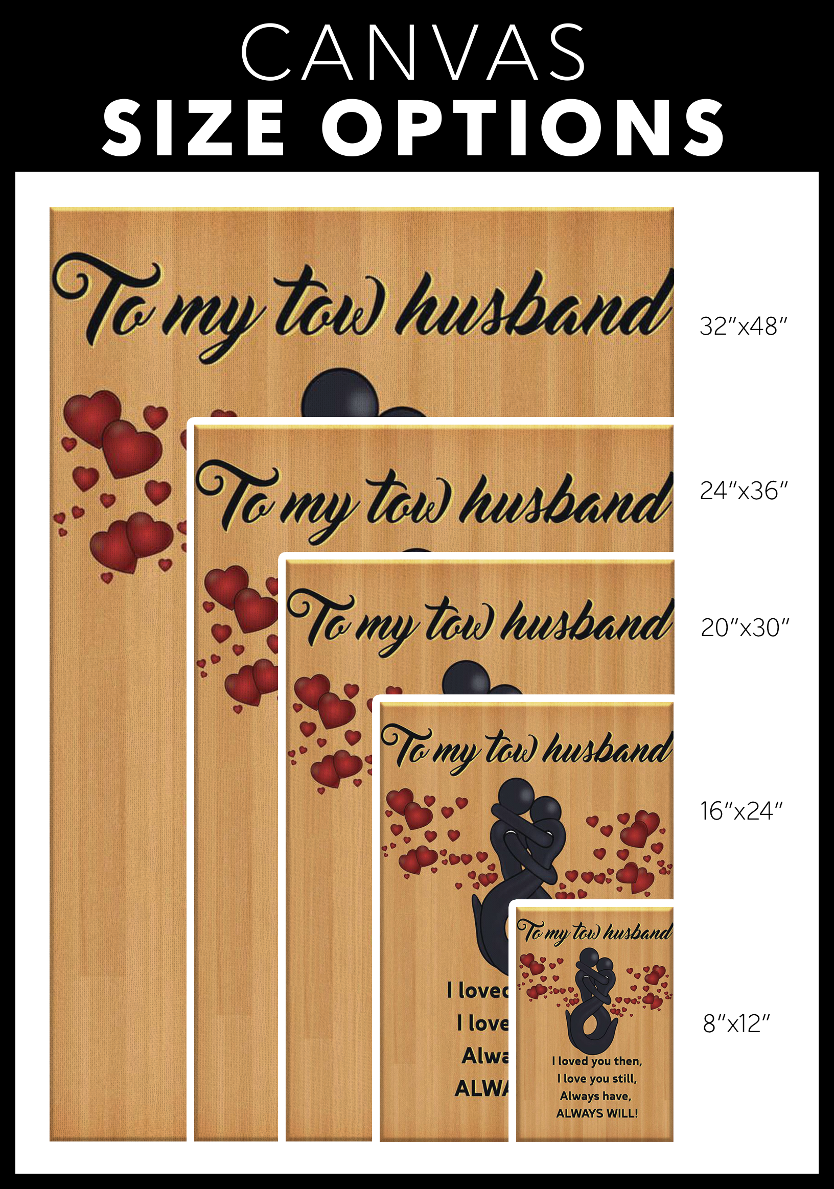 Proud Tow Wife Canvas