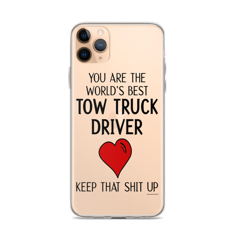 Tow Truck Driver iPhone Case