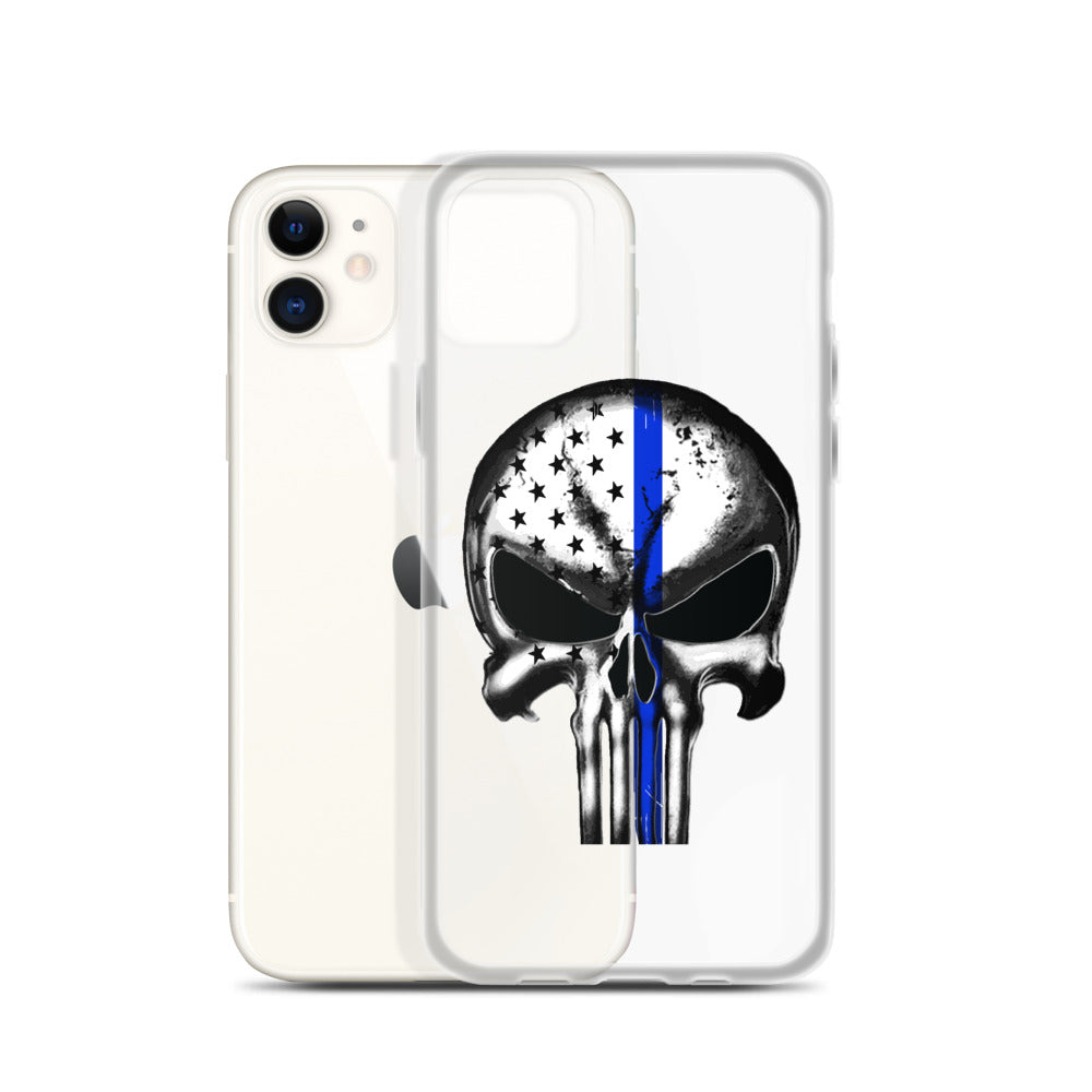 Thin Blue Line iPhone Case