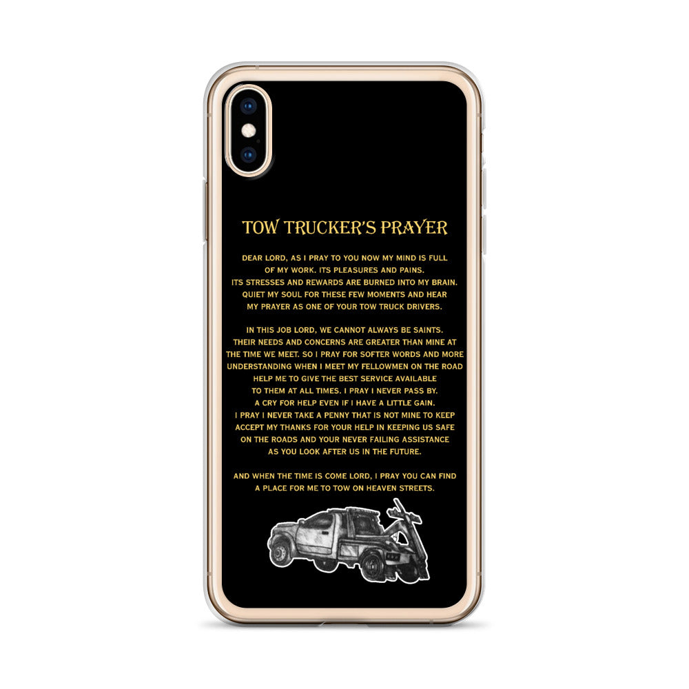 Tow Operator Prayer iPhone Case