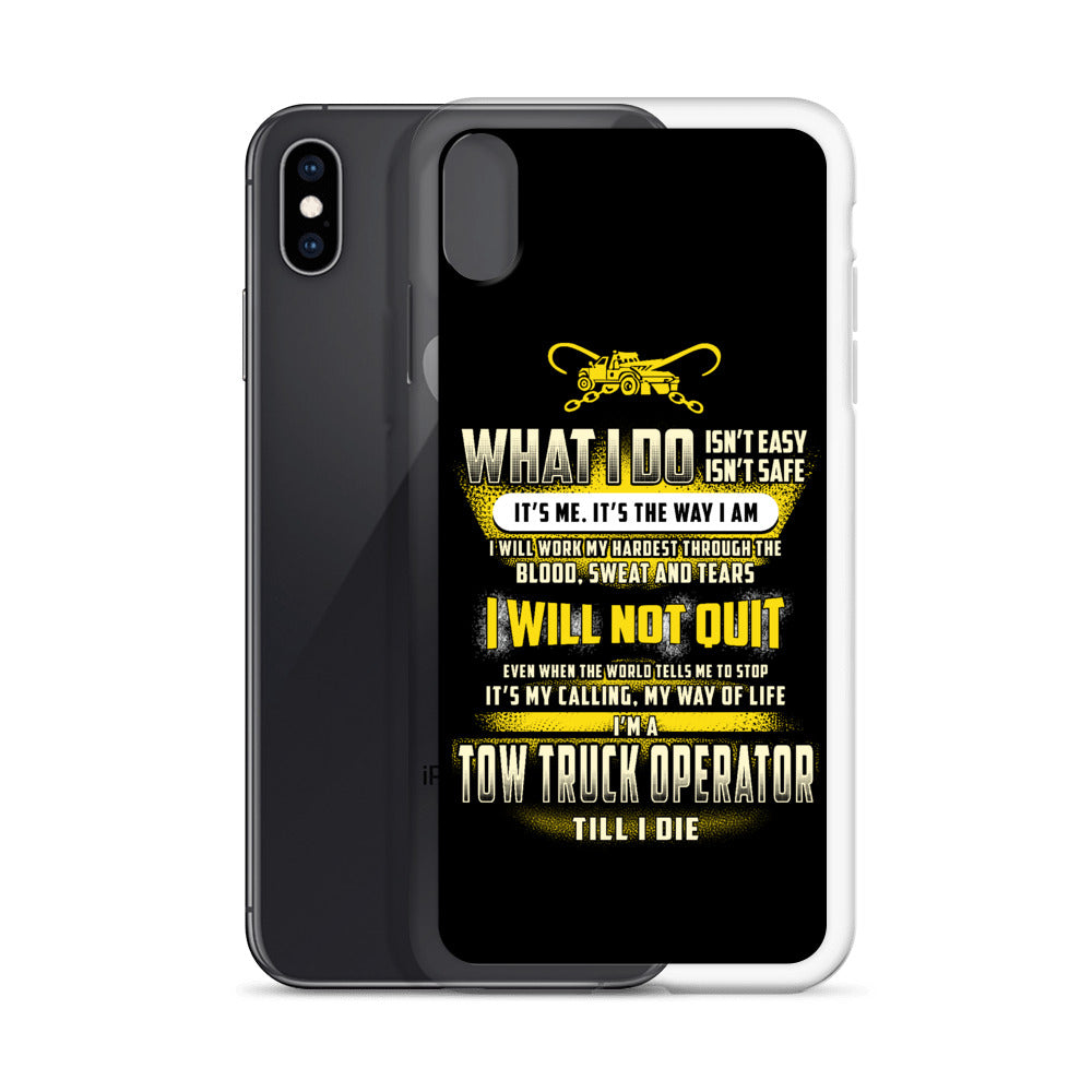 Tow Operator iPhone Case