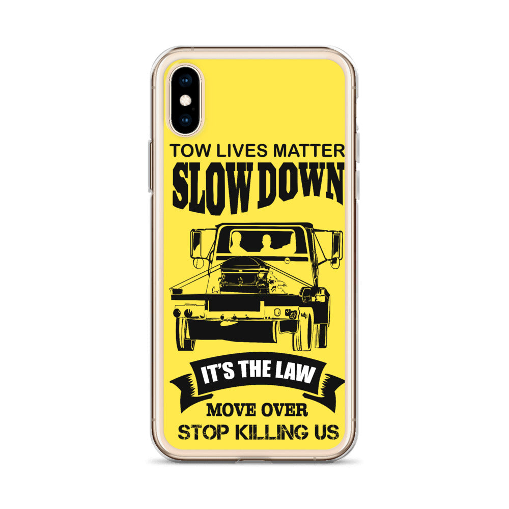 Slow down move over iPhone Case